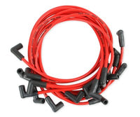 Spark Plug Wire - 8mm - Super Stock - 500 Ohms/Ft Sprial Core - Custom - Red Wire - SBC 1978-1980 V8 HEI