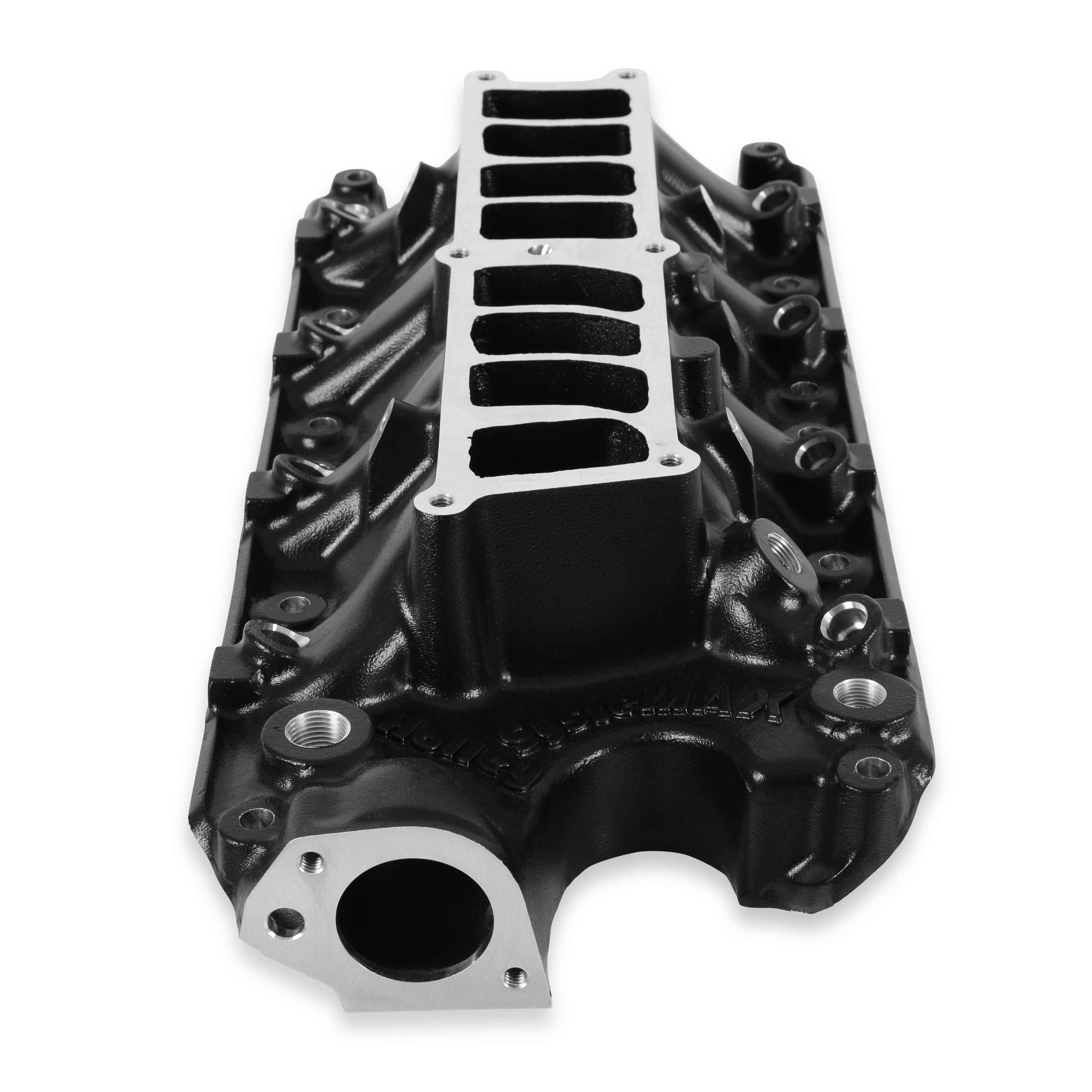 Holley SysteMAX Intake - Ford Small Block V8 - Black Ceramic Coated - Photo - out of package User 1