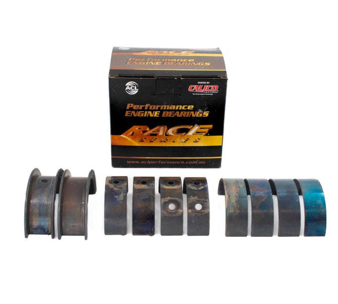 Acl Coated LS Main Bearing Set - .001 Extra Clearance - 5M7298HXC-STD