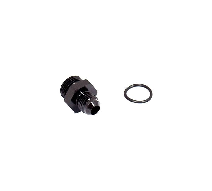 BTR AN Fittings - AN to ORB Adapter - 8 ORB to -6AN - Black