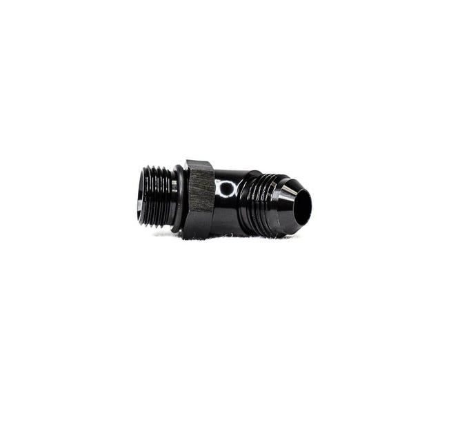 BTR AN Fitting - AN to ORB Adapter - 8 ORB to 8AN - 45° - Black