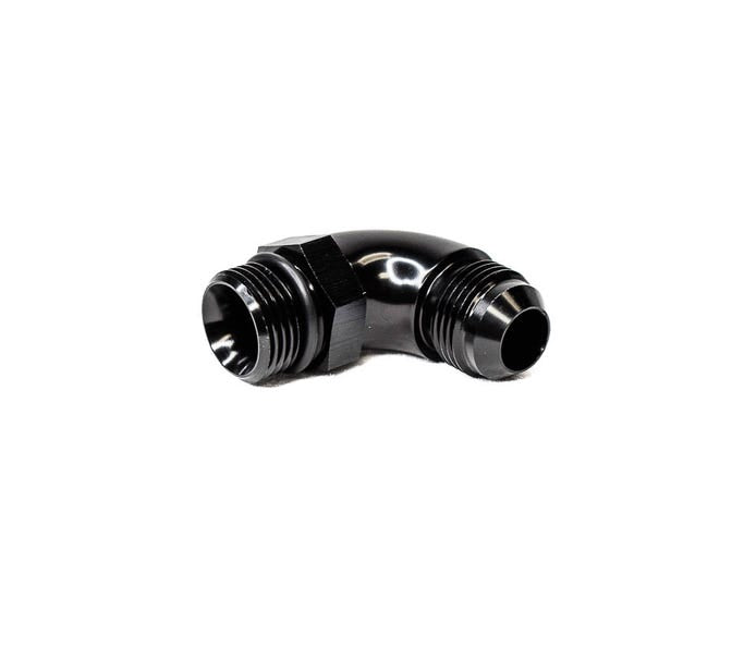 BTR AN FITTING - AN TO ORB ADAPTER - 10 ORB TO 10AN - 90° - BLACK - ADPT-02-009-90