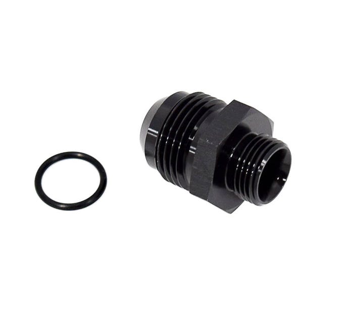 BTR AN Fittings - AN to ORB Adapter - 8 ORB to -12AN - Black