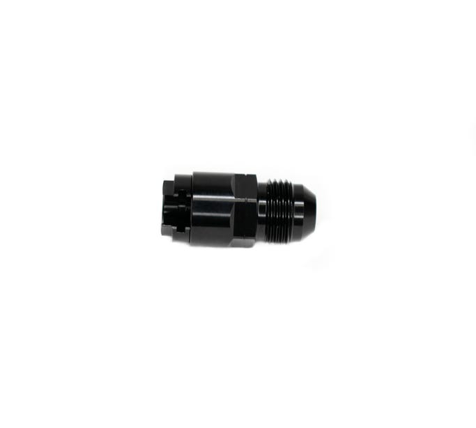 BTR AN Adapter - 8AN to 5/16" Female Premium Quick Connect - Black