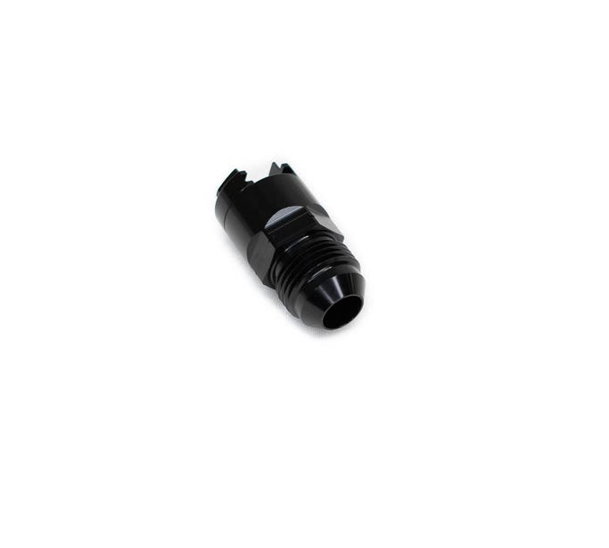 BTR AN Adapter - 8AN to 3/8" Female Premium Quick Connect - Black
