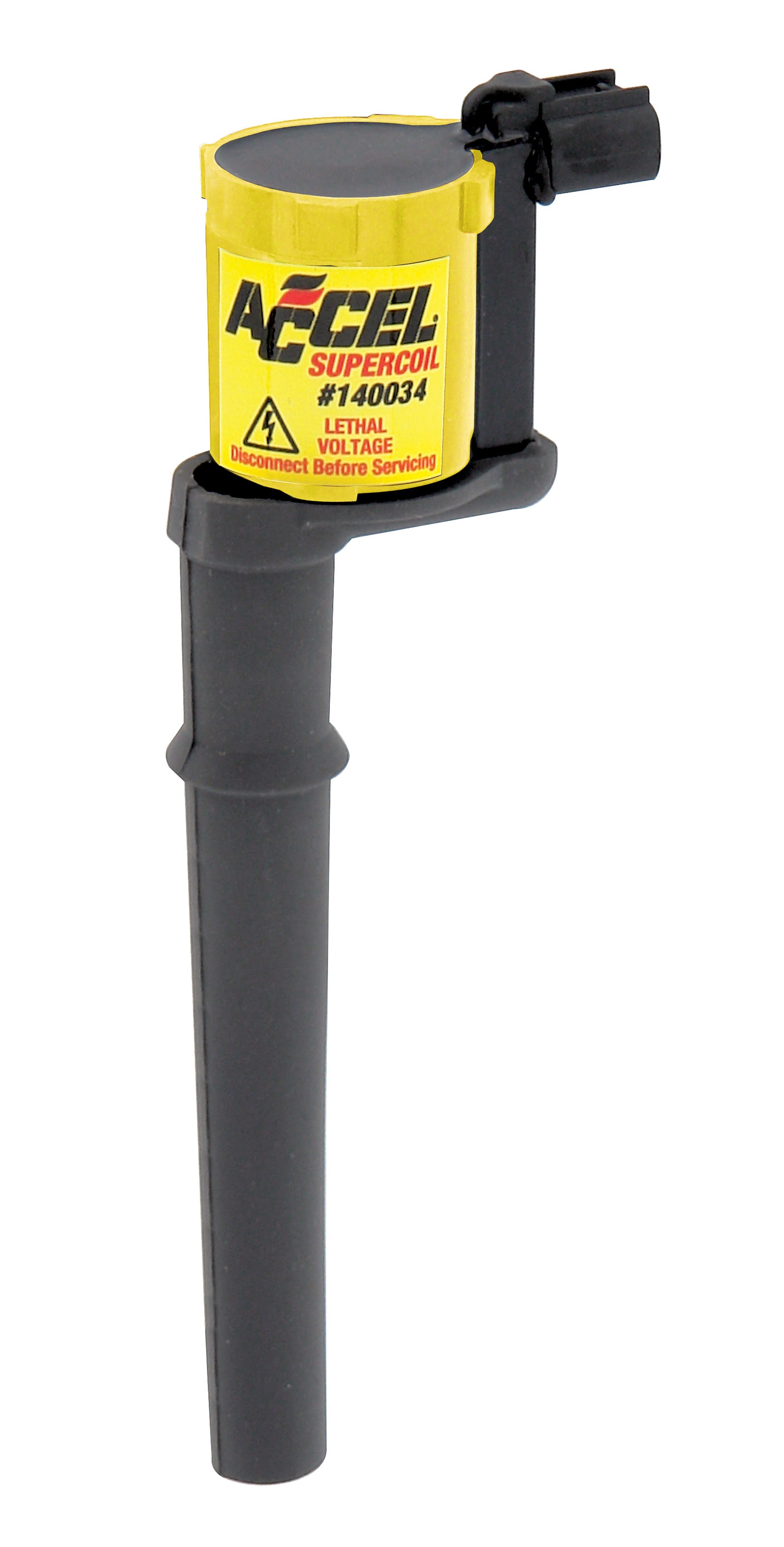 Ignition Coil - SuperCoil - 1997-2011 Ford 4.6L/5.4L 4-valve- Yellow- Individual - Photo - Primary Front