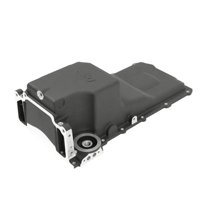 Holley GM LS Swap Oil Pan - 4WD / Truck / Off-Road - Black - Photo - out of package Side