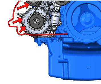 Holley Alternator Relocation Kit (150amp Alternator w/bracket kit) - Photo - out of package Right