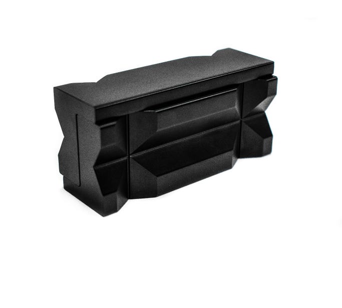 BTR Aluminum Magnetic Vise Jaws - Black
