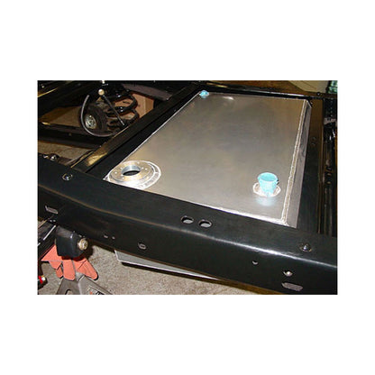 Brothers Trucks benzintank - under lad - aluminium - topfyldning - 75 liter