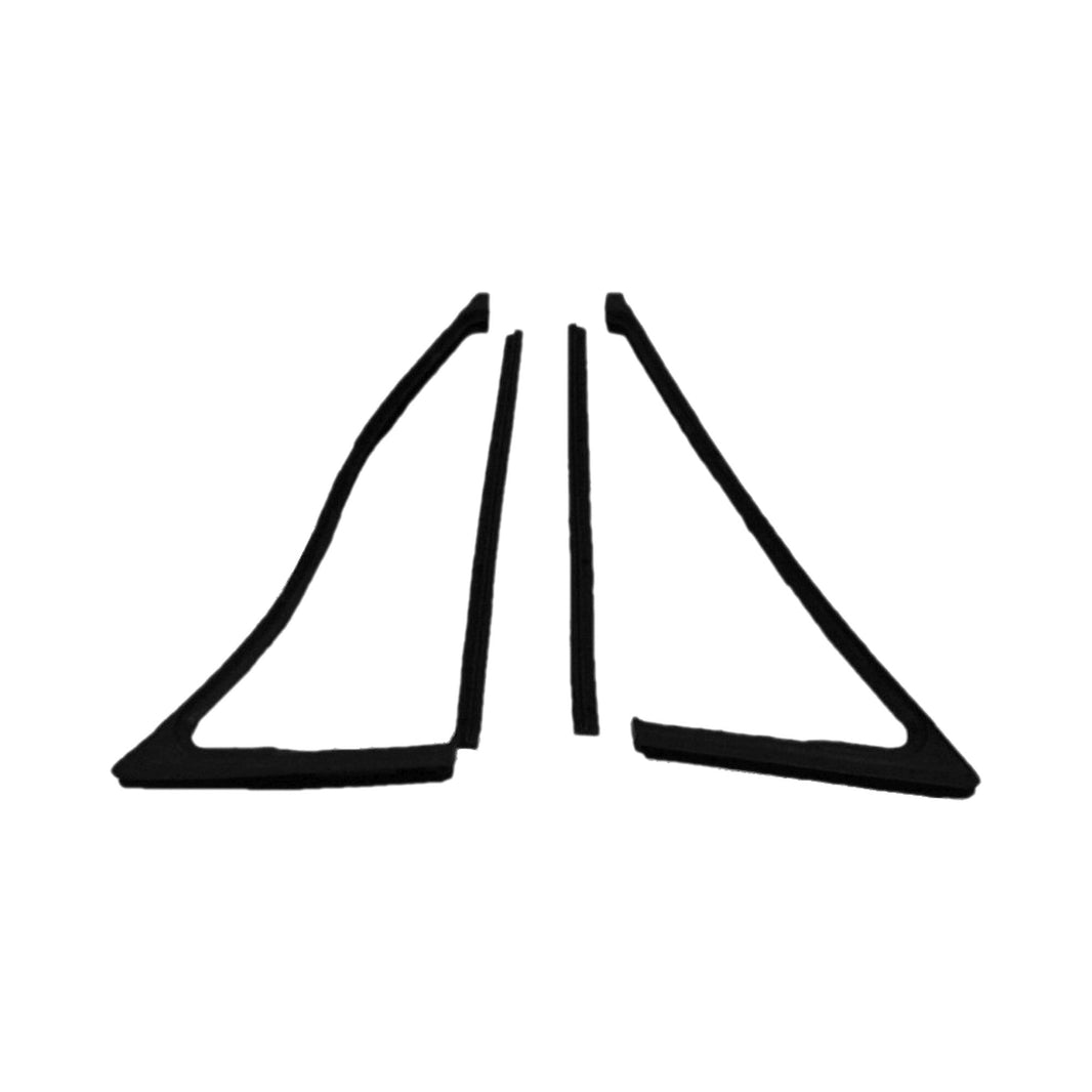 67-72 VENT WINDOW W/STRIP ST 0 - Brothers Trucks Vent Window Weatherstrip Set - Pair