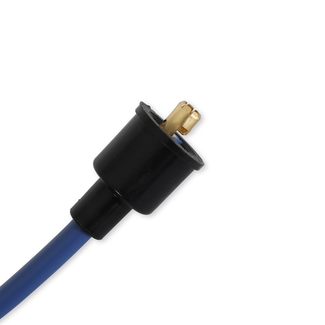 Jeu de câbles d'allumage - Super Stock - Âme spiralée en cuivre - 8 mm - Bleu