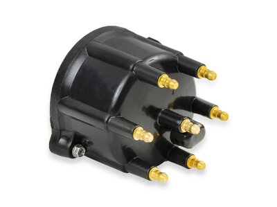 ACCEL Fordelerdæksel - Dodge 3.9L, V6 - Han - HEI Style - Sort