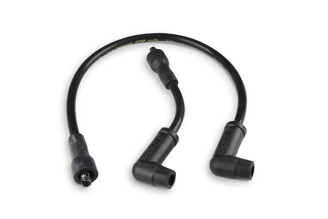 Custom Race Wire - Select Sportster, Softail and Dyna Models - 8.8mm -
Stainless Steel Core - Black