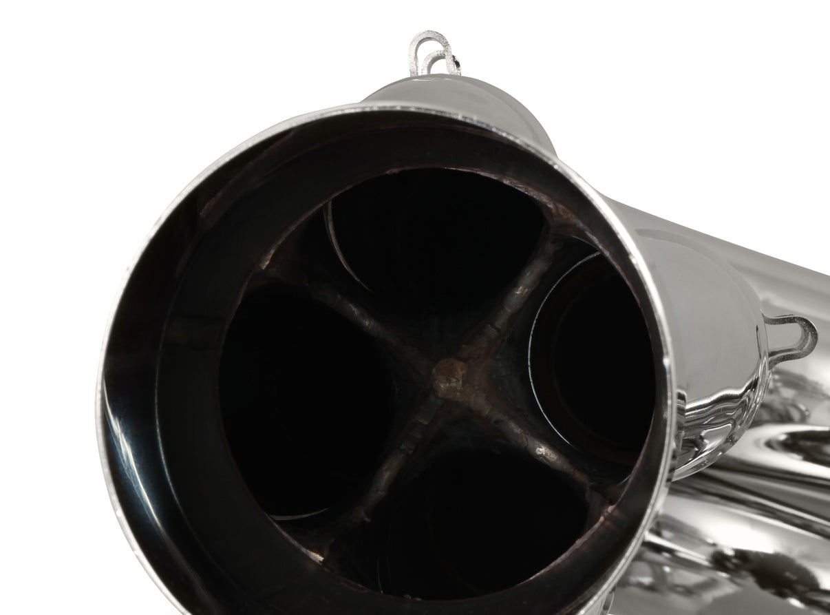 Hooker Racingheart 3-Step Dragster Headers - Chrome - Photo - out of package Angle