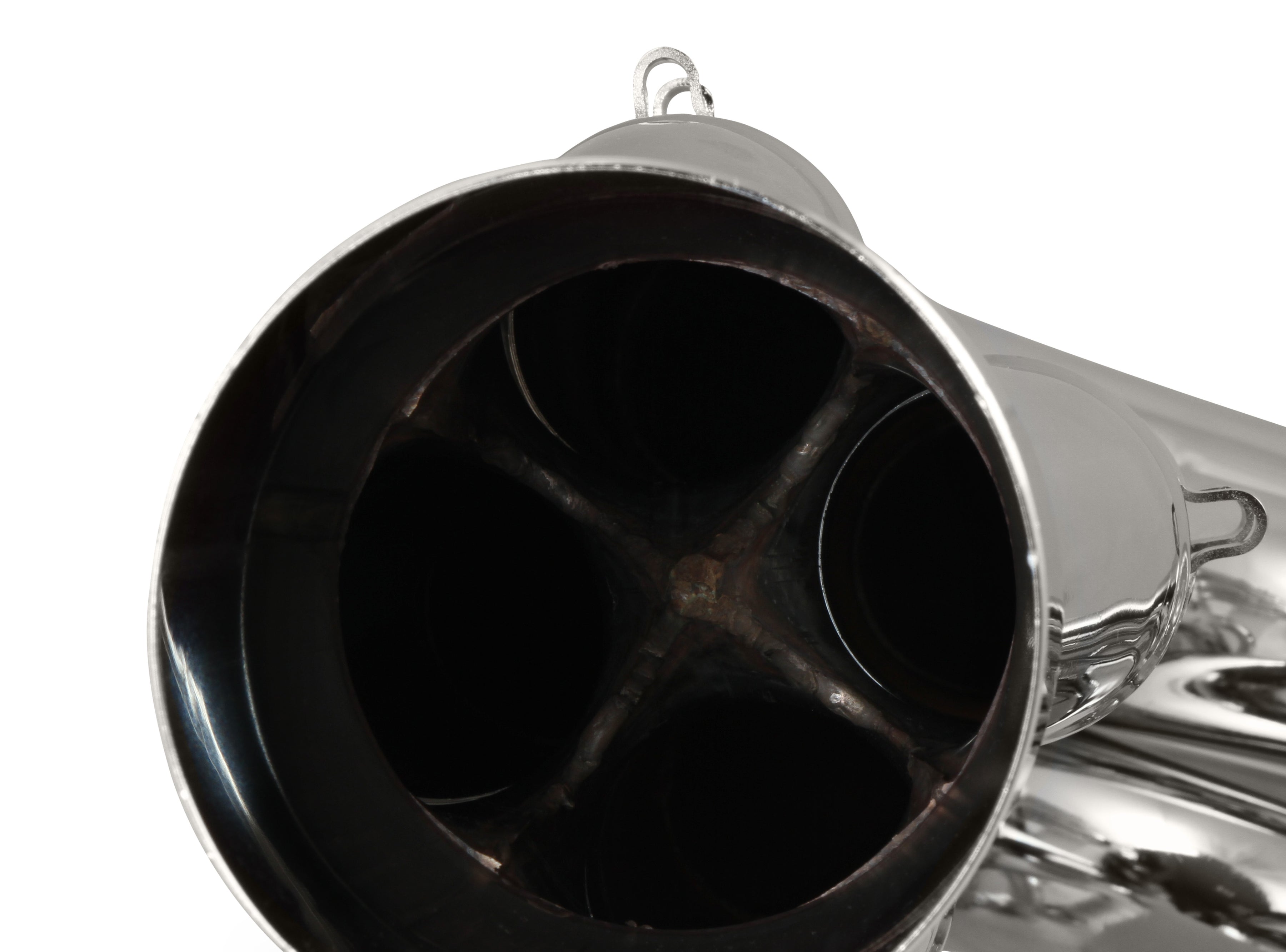 Hooker Racingheart 3-Step Dragster Headers - Chrome - Photo - out of package Angle
