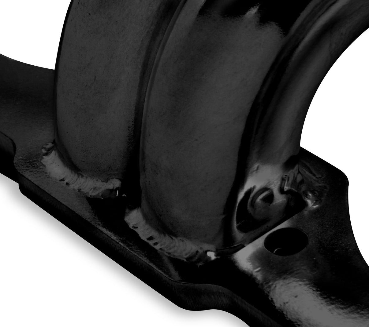 Hooker Long Tube Headers - Black Ceramic - Photo - out of package Angle