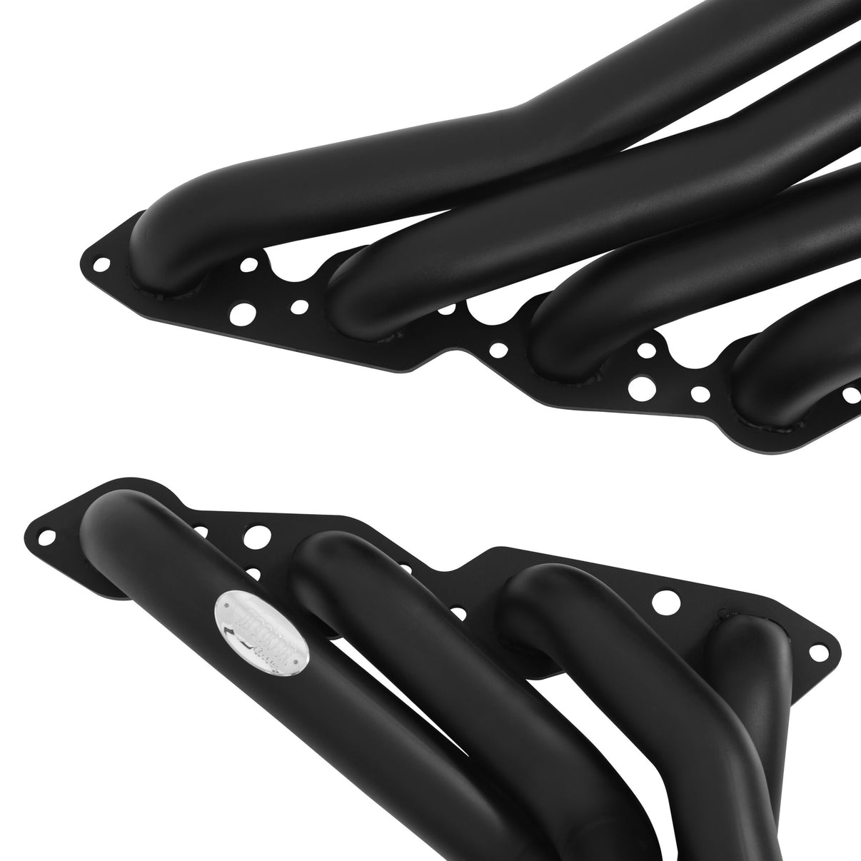 Hooker Super Competition Long Tube Headers - Painted - Photo - Close Up Angle