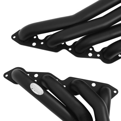 Hooker Super Competition Long Tube Headers - Painted - Photo - Close Up Angle
