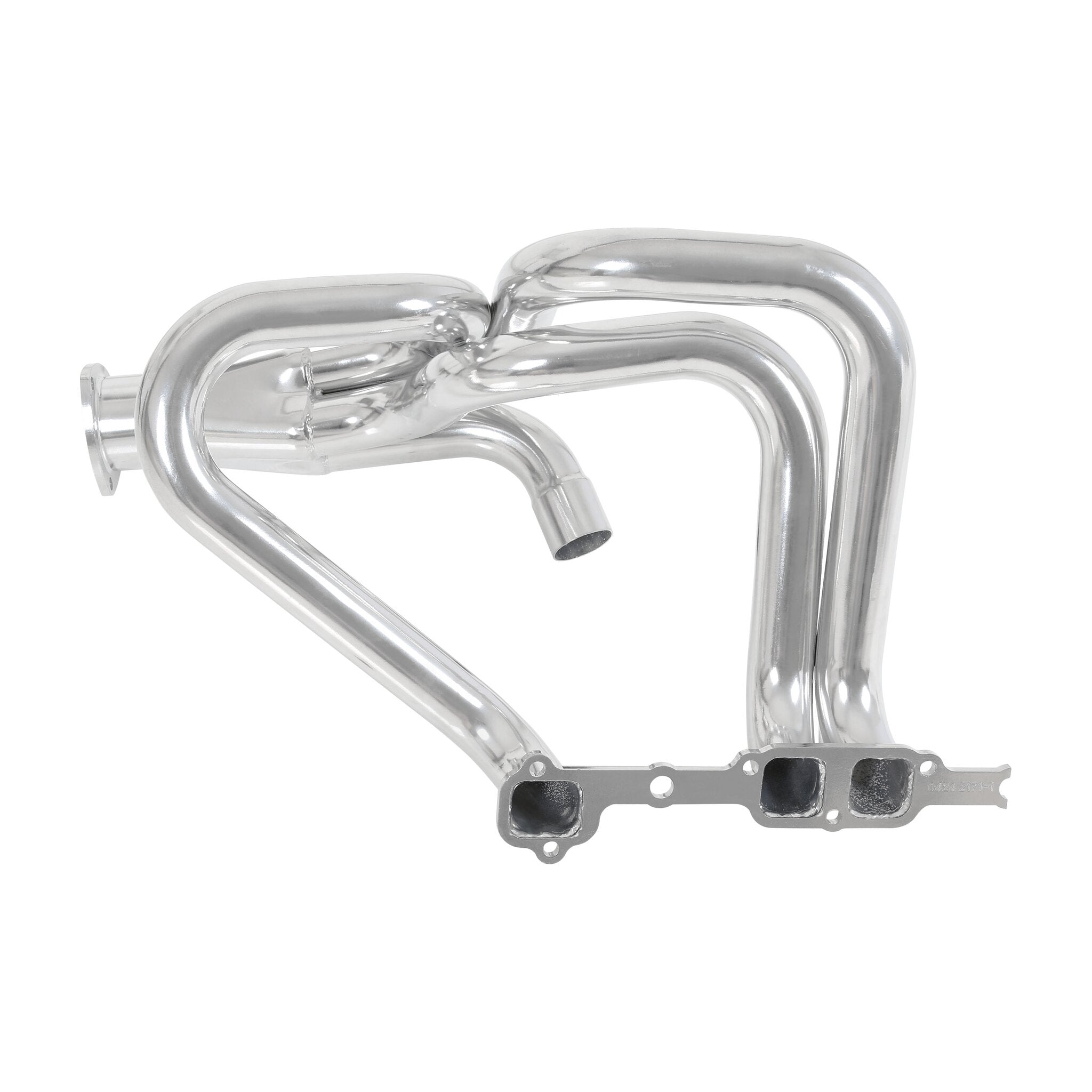 Hooker Super Competition Long Tube Headers - Ceramic Coated - Photo - out of package Connector