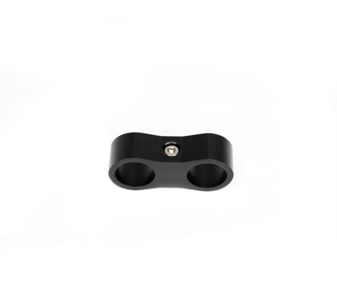 BTR Billet Hose Separator - 9/16" Hose - Black