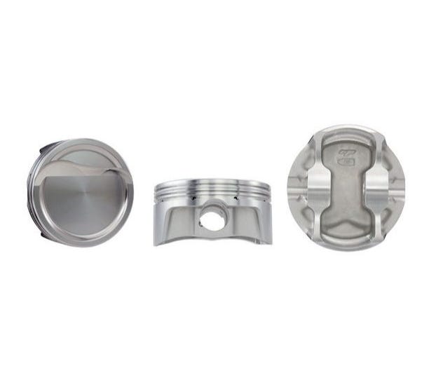 Cp Bullet Series Piston Set - 4.075" Bore - 4.000" Stroke - 6.125" Rod - 11.2CC Dish - BLS1007-010