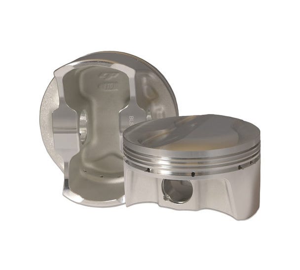 Cp Bullet Series LS7 Piston Set - 4.135" Bore - 4.000" Stroke - 6.125" Rod - 5CC Dome - BLSR1200-010