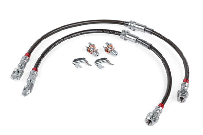 FRONT BRAKE HOSE KIT - APR Braided Stainless Steel Brake Lines (Set of 2) - Front