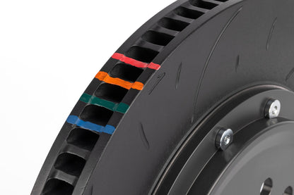 BBK, 370X34MM, 6 PISTON G3, MK8 R, RED - APR 370x34mm 6-Piston Big Brake Kit - Front - Red - (MQBEVO 355mm)