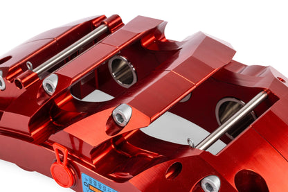 BBK, 370X34MM, 6 PISTON G3, MK8 R, RED - APR 370x34mm 6-Piston Big Brake Kit - Front - Red - (MQBEVO 355mm)