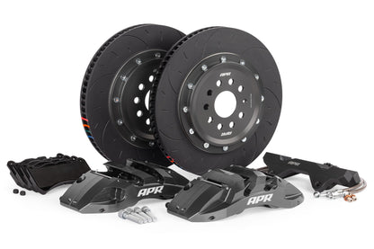 BBK, 370X34MM, 6 PISTON G3, MK8 R, GREY - APR 370x34mm 6-Piston Big Brake Kit - Front - Grey - (MQBEVO 355mm)