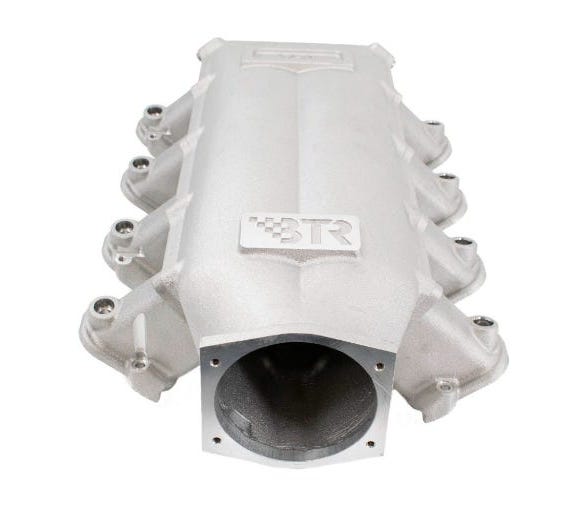 BTR Trinity Intake Manifold for Cathedral Port Engines - Natural