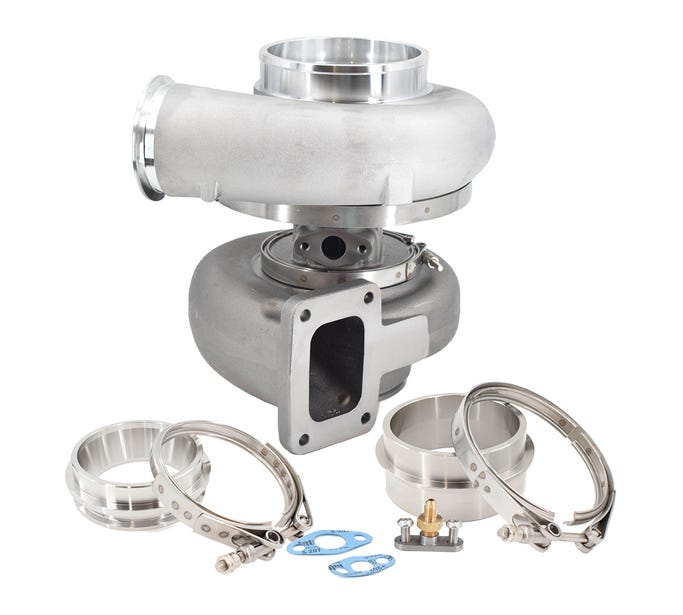 BTR Gt55 V Band Turbo and Flanges