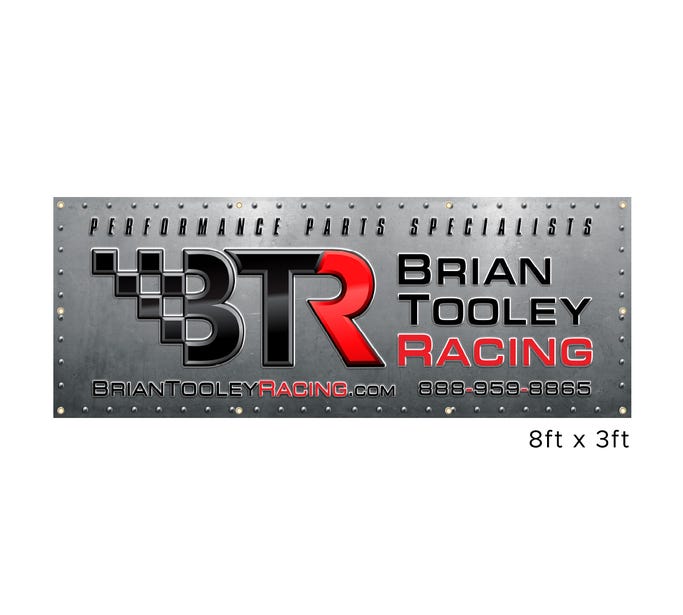 BTR Machine Banner - 3' X 8'