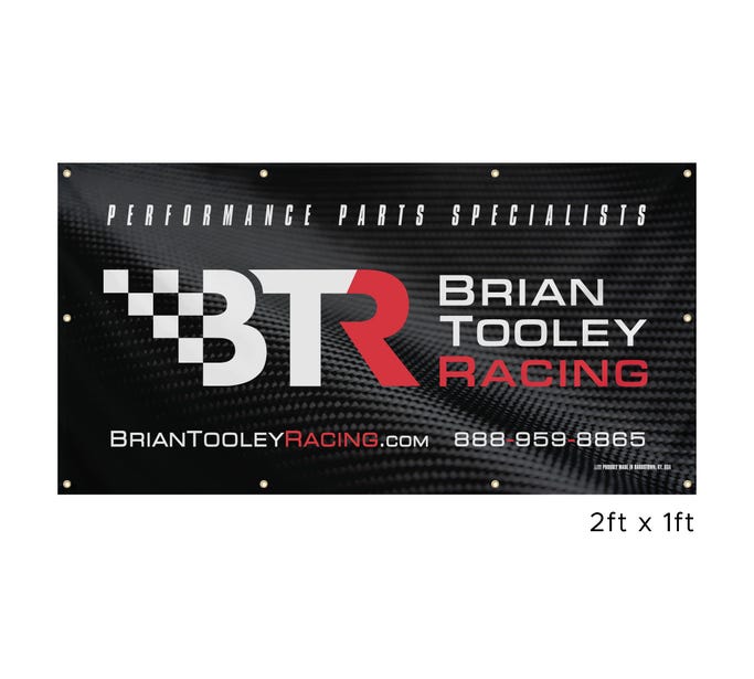 BTR Carbon Banner 4' X 1.5'