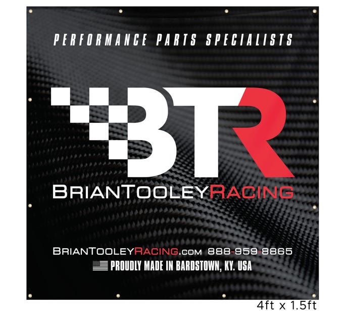 BTR Carbon Banner - 4' X 4'
