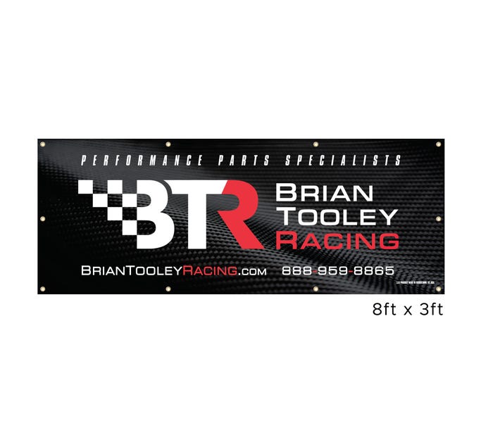 BTR Carbon Banner - 8' X 3'