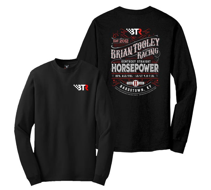 BTR Kentucky Horsepower Long Sleeve Large