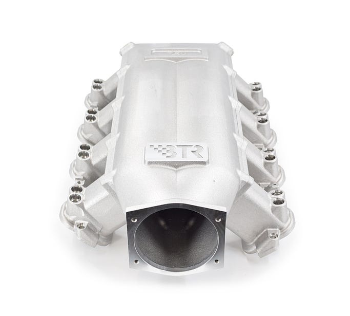 BTR Trinity Intake Manifold - LS7 Dual Injector - Natural