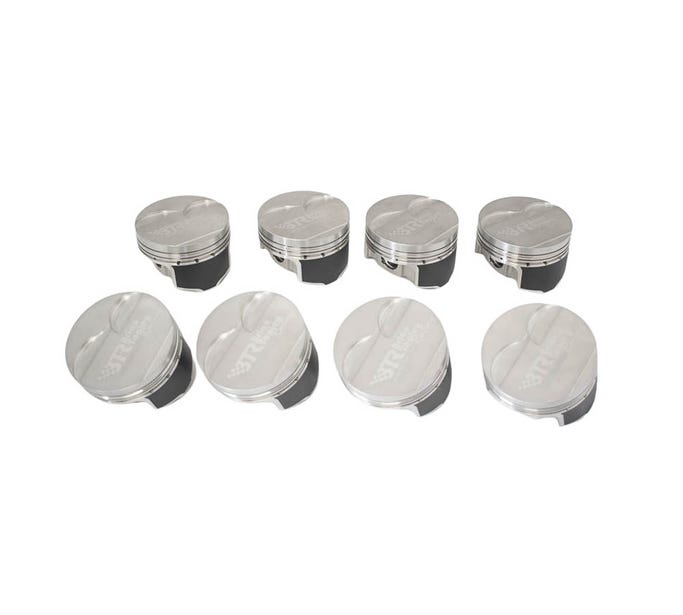 BTR Piston Set - GEN III/IV LS - 3.898" Bore - 3.622" Stroke - 6.125" Rod - 2CC Dome