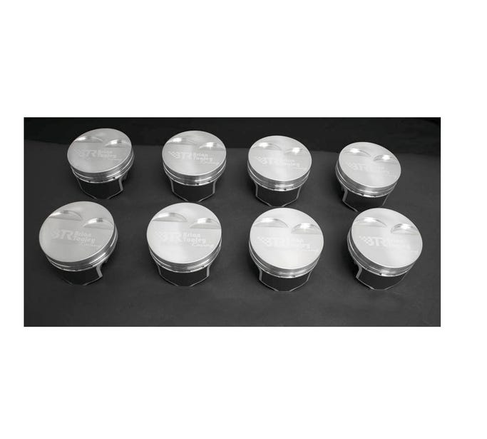 BTR Piston Set - GEN III/IV LS - 3.780" Bore - 3.622" Stroke - 6.098" Rod - 2CC Flat Top