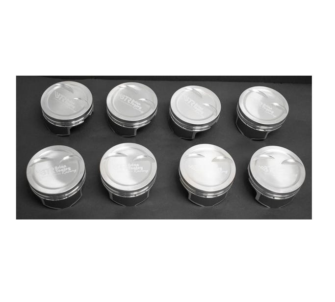 BTR Piston Set - GEN III/IV LS - 4.030" Bore - 4.000" Stroke - 6.098" Rod - 8CC Dish