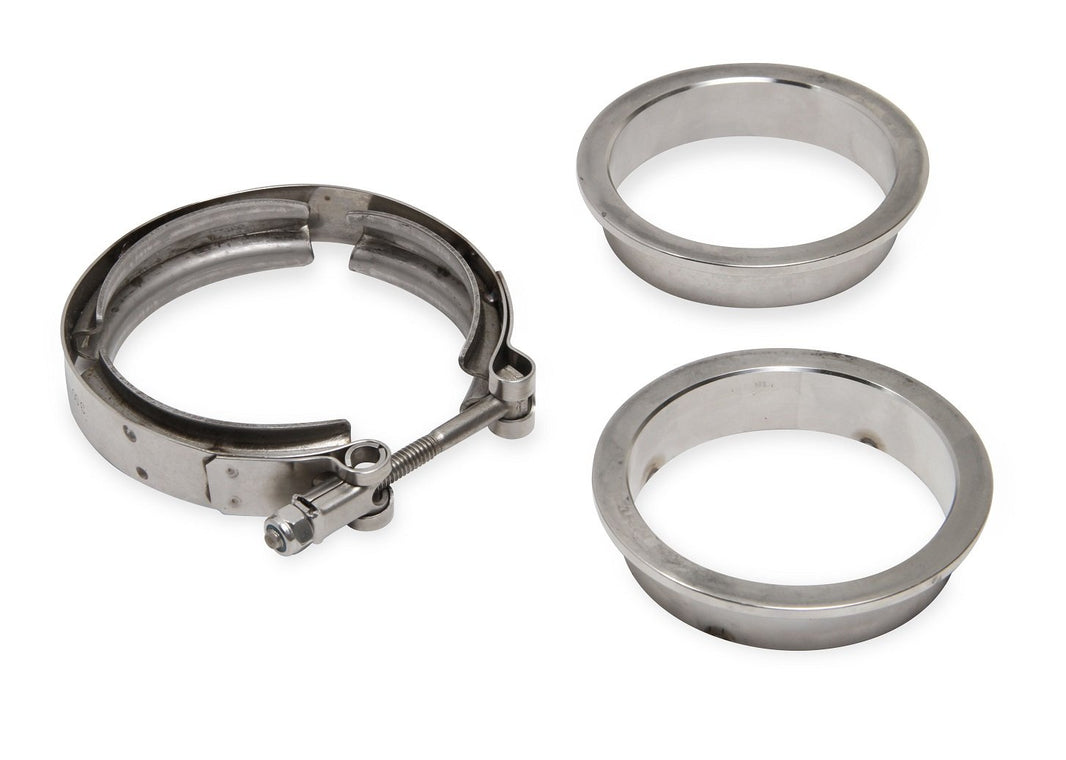 Hooker 41174HKR V-Band Clamp with Flanges - Photo - Primary Front