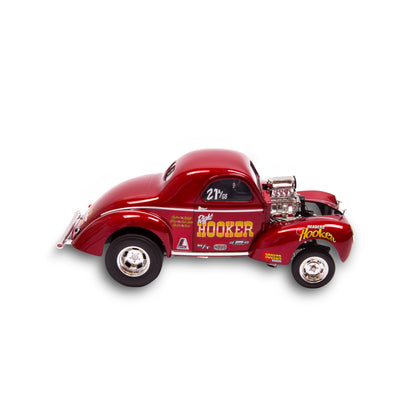 Hooker Headers 1941 Willys Gasser Diecast Model - Photo - out of package Front