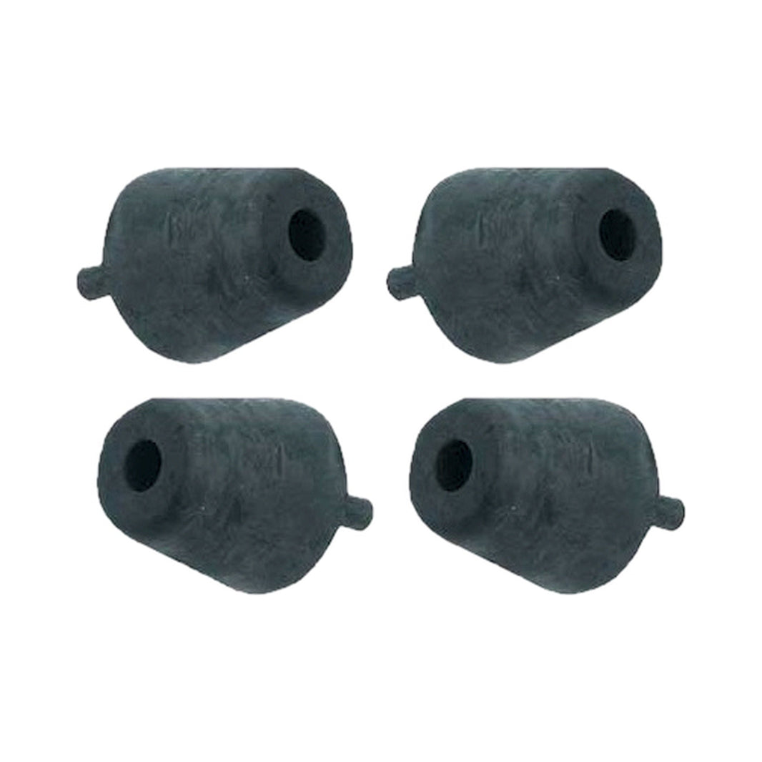 60-63 DR BUMPER ST 1/4 HOLE - Brothers Trucks Door Bumper Set - 4-Piece