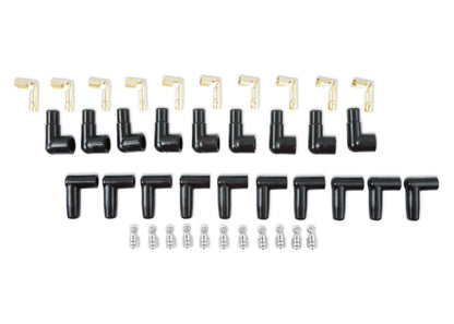 Spark Plug Wire Set- 8mm - Blue Wire with Blue 90 Deg Boots