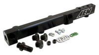 F.R.K. PRE 92-01 ACC 90 BLK - AEM High Volume Fuel Rail. Black. Honda