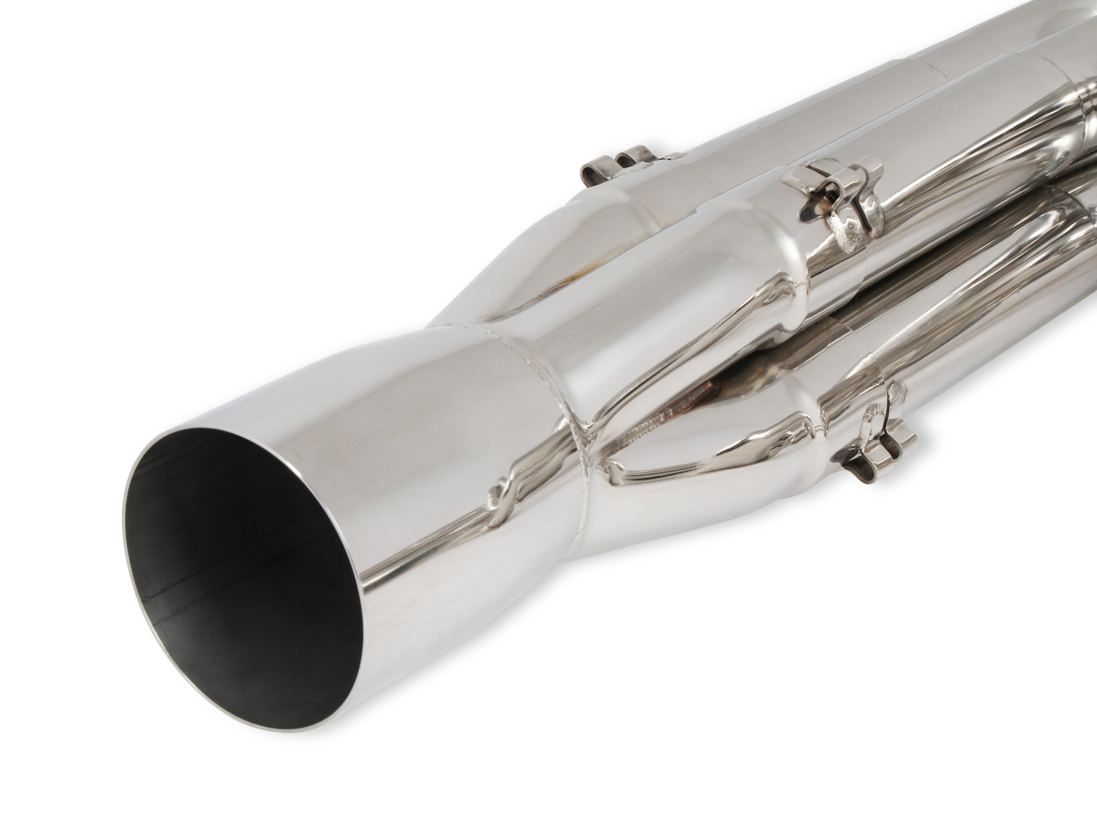 Hooker Racingheart 3-Step Dragster Headers - Polished 304 Stainless - Photo - out of package Left