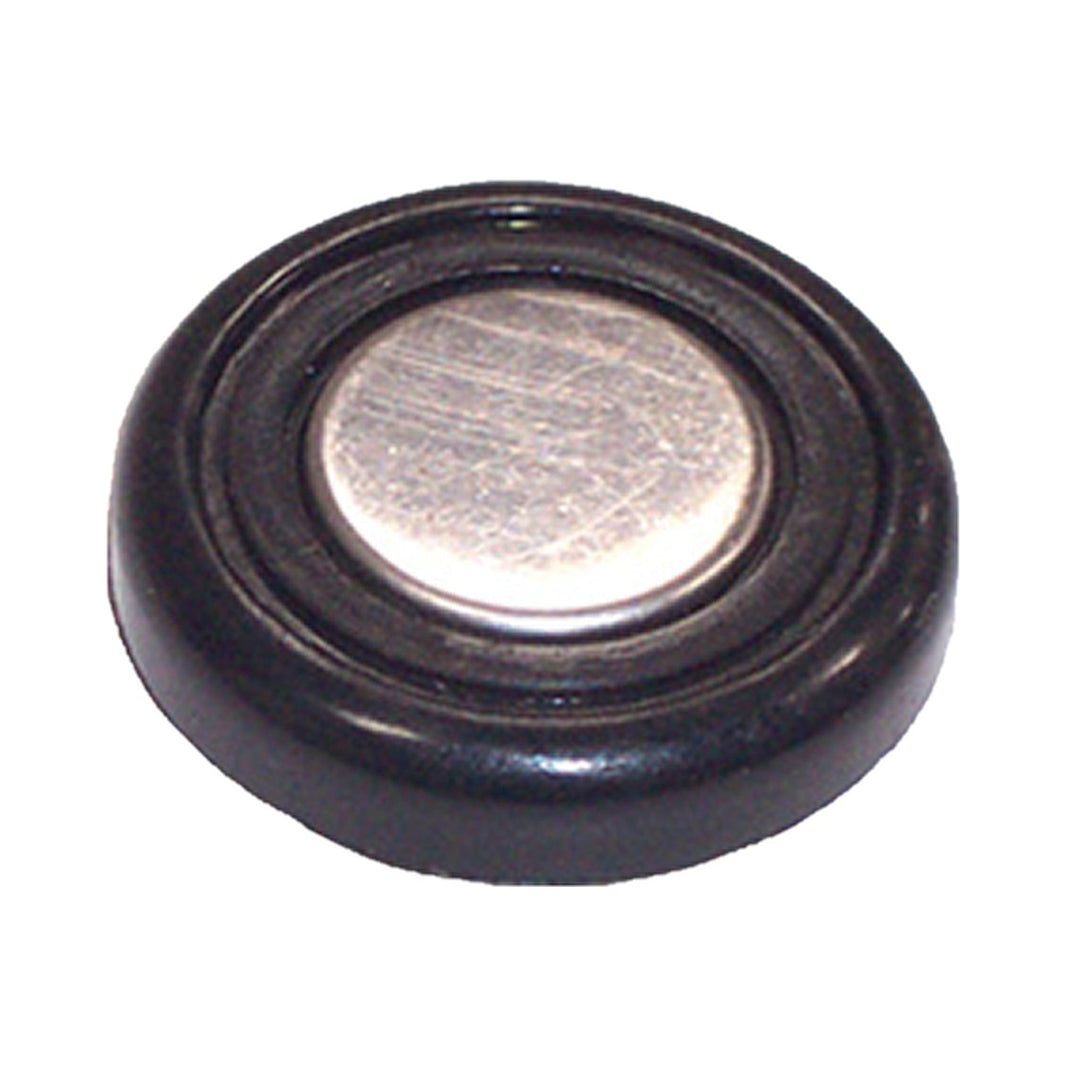 67-72 WIPER KNOB BK - Brothers Trucks Wiper Knob - Deluxe - Black/Silver