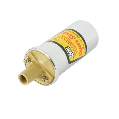 Bobine d'allumage ACCEL - SuperStock - Bobine électronique sans rupteur - Chrome